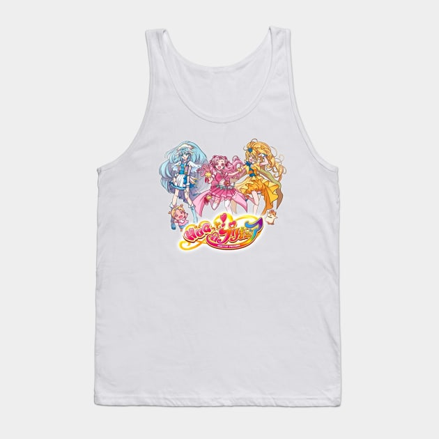 Hugtto! PreCure Tank Top by myprofanity